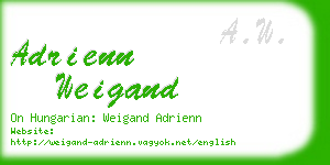 adrienn weigand business card